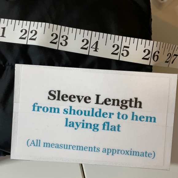 TUMI Black Puffer Jacket Large - Picture 12 of 14